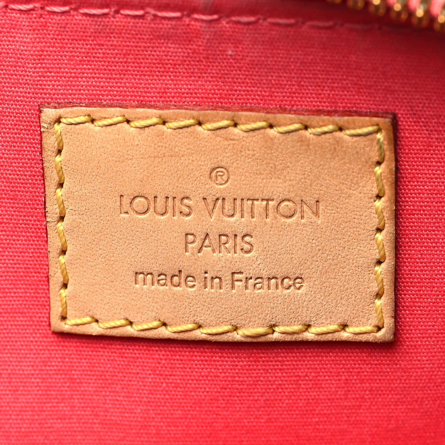 Louis Vuitton Vernis Alma BB Rose Litchi 6 of 10