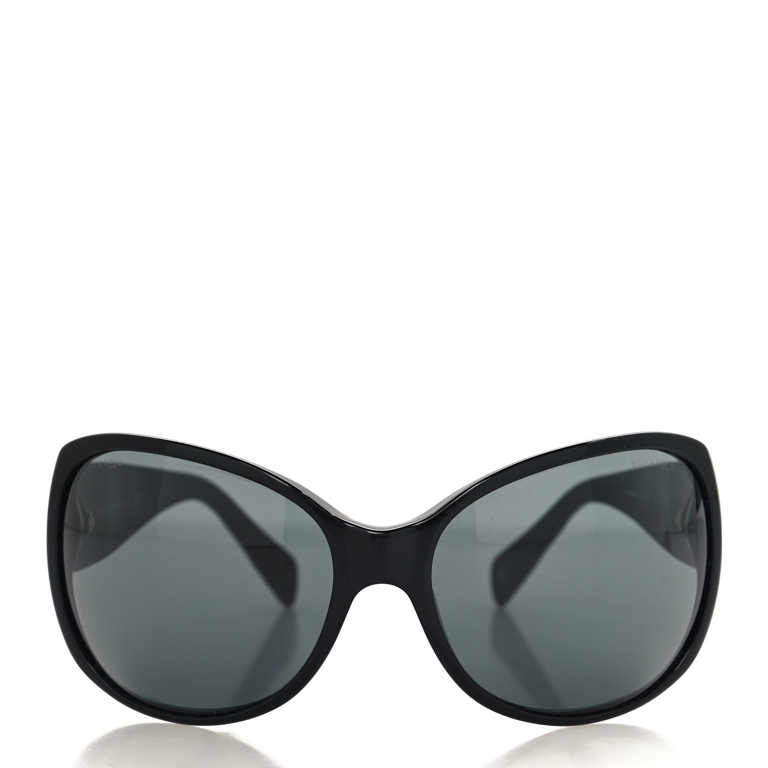 Chanel CC Crystal Sunglasses 5150-B Black 2 of 7
