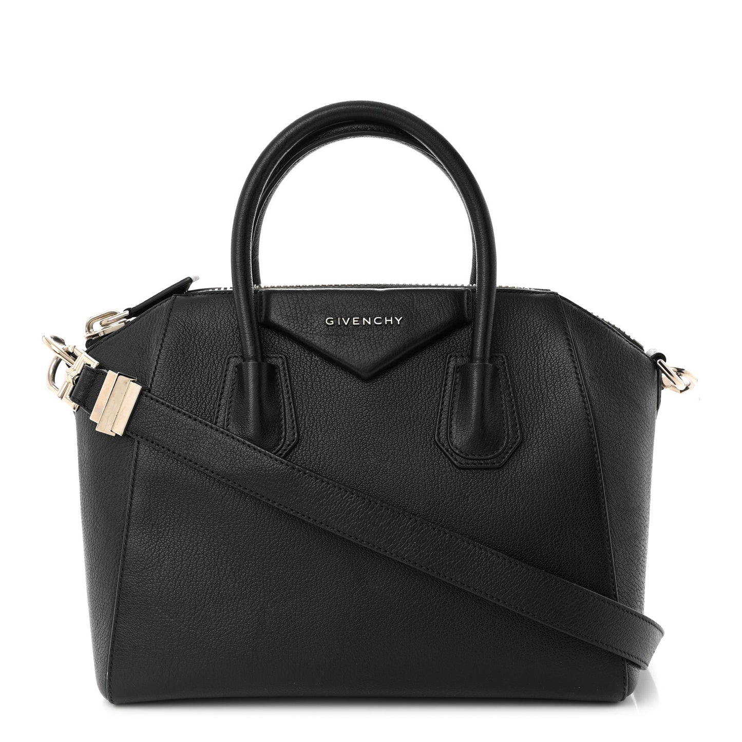 Sugar Goatskin Small Antigona Black