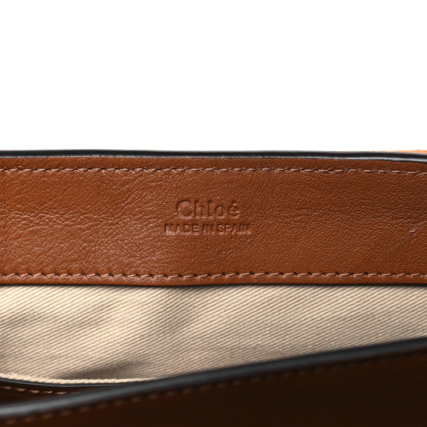 Chloe Calfskin Mini Faye Day Shoulder Bag Tan 6 of 9