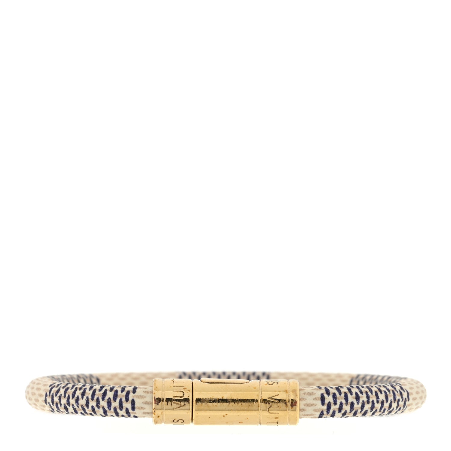 Louis Vuitton Damier Azur Keep It Bracelet 17 1 of 3