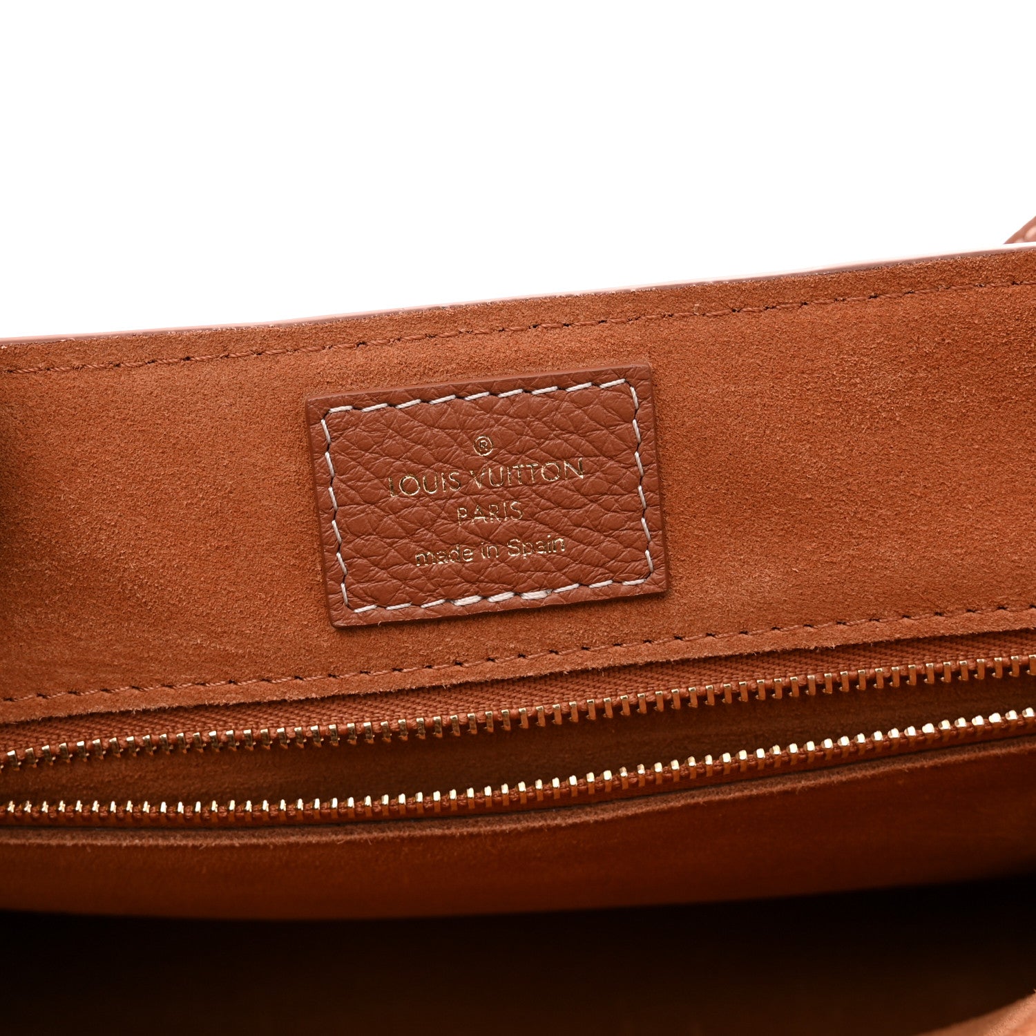 Louis Vuitton Grained Calfskin Low Key Messenger Cognac 7 of 10