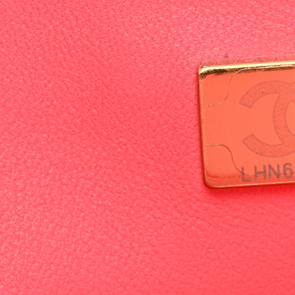 Chanel Lambskin Quilted Mini Rectangular Flap Pink 8 of 10