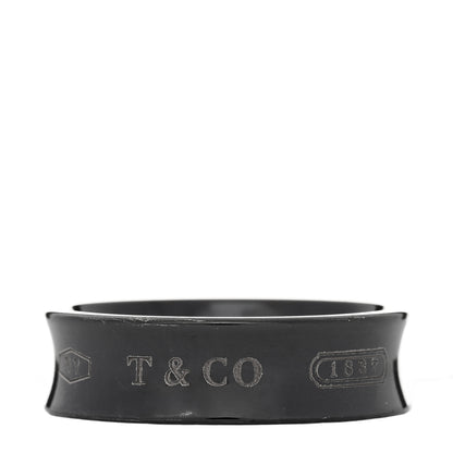 Tiffany Titanium 1837 Band Ring 65 11 1 of 5