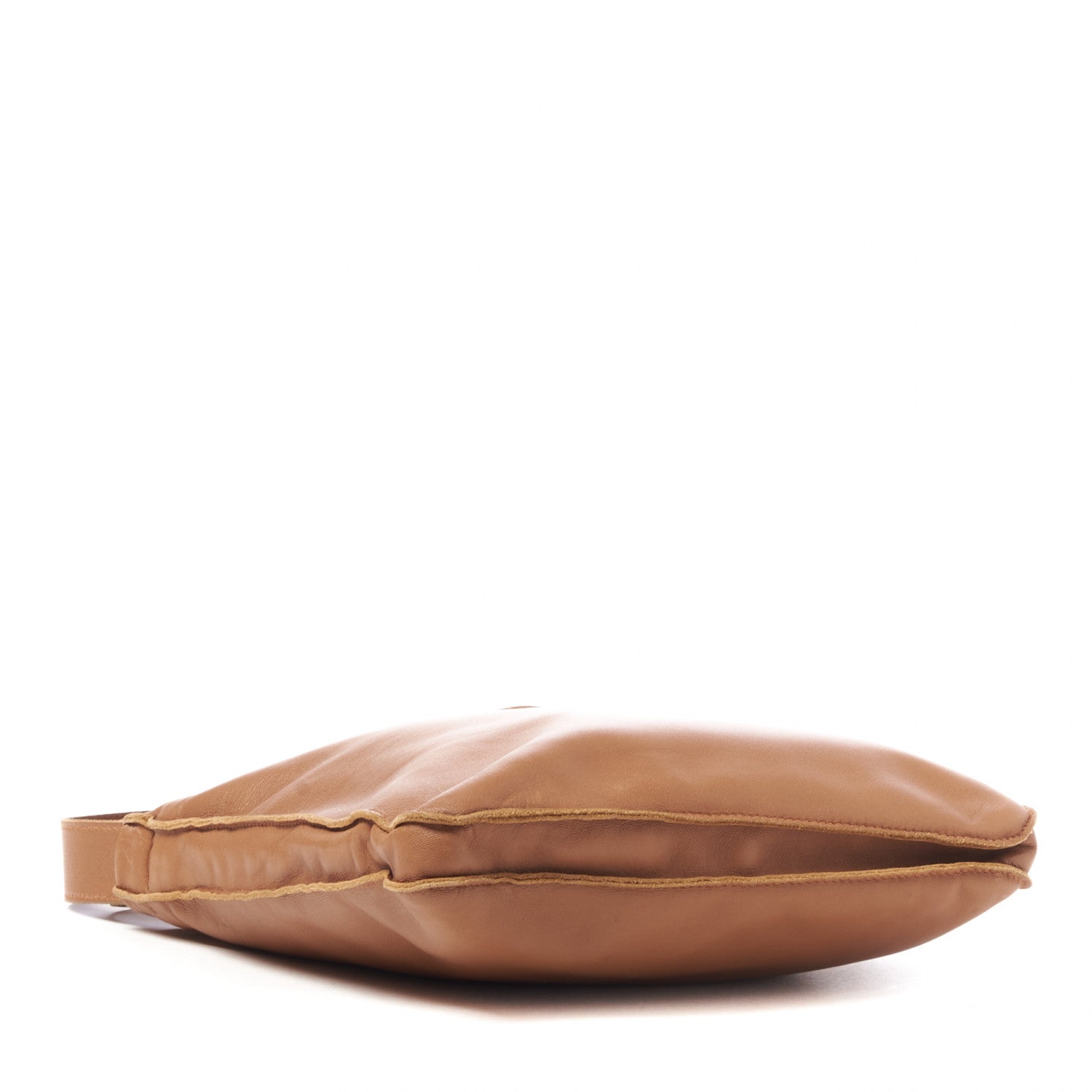 Hermes Lambskin Clou De Selle Pouch Gold 3 of 9