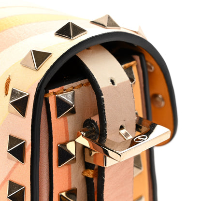 Valentino Garavani Vitello Native Couture 1975 Rockstud Crossbody Bag Mandarin Sorbet 5 of 10