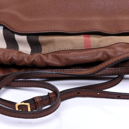 Burberry Calfskin House Check Little Crush Tan 11 of 14