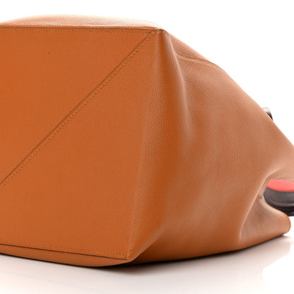Hermes Evercolor Swift Sac Licol 17 Toffee Havane Capucine 10 of 15