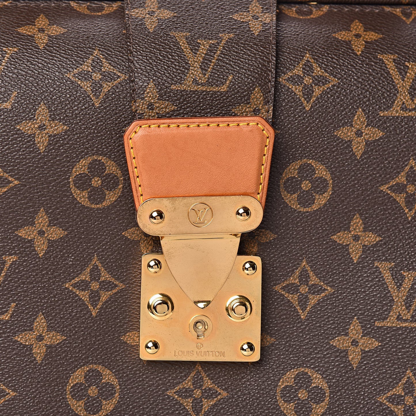Monogram Serviette Fermoir NM Briefcase