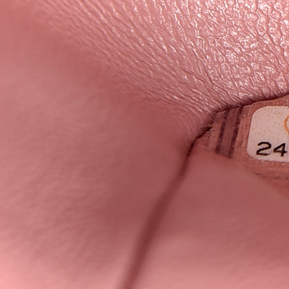 Chanel Lambskin Quilted Mini Rectangular Flap Dark Pink 7 of 9