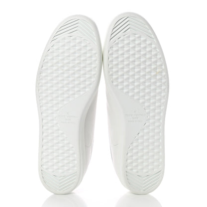 Louis Vuitton Calfskin Mens Luxembourg Sneakers 11 White 5 of 9