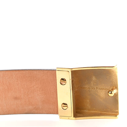 Louis Vuitton Monogram Ceinture Belt Gold Buckle 90 36 8 of 8