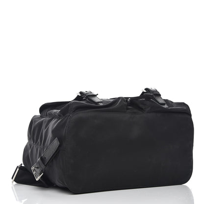 Prada Tessuto Nylon Saffiano Vela Backpack Black 4 of 10