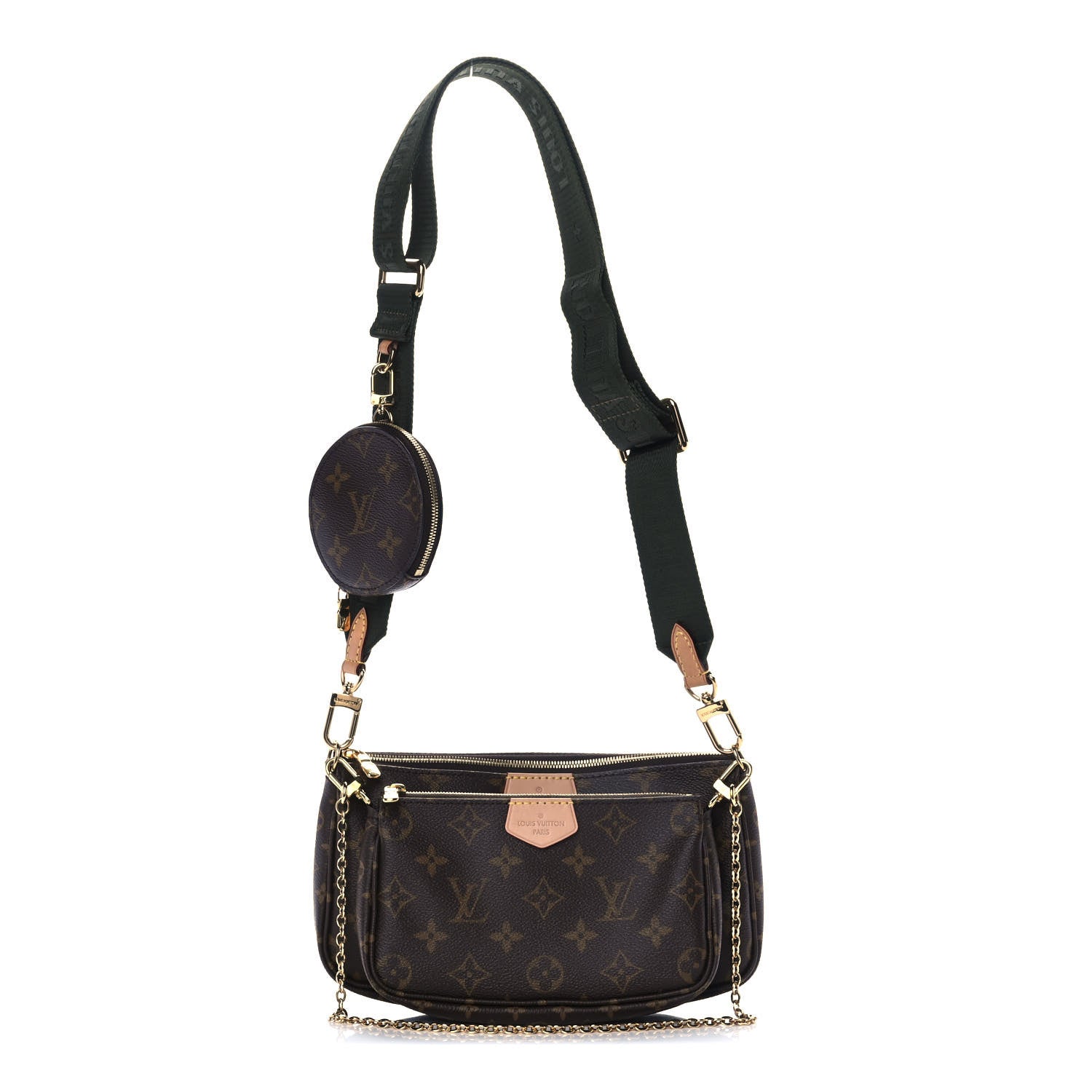 Louis Vuitton Monogram Multi Pochette Accessories Kaki 1 of 13