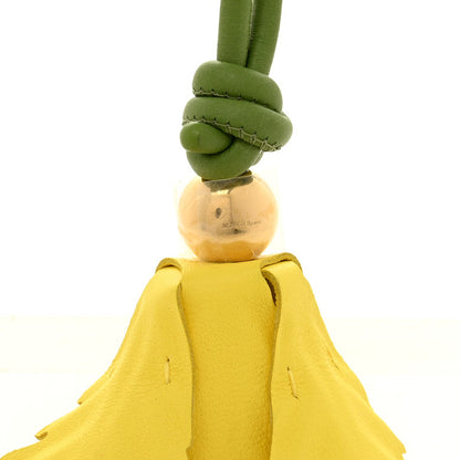 Loewe Calfskin Tulip Bag Charm Yellow 3 of 4