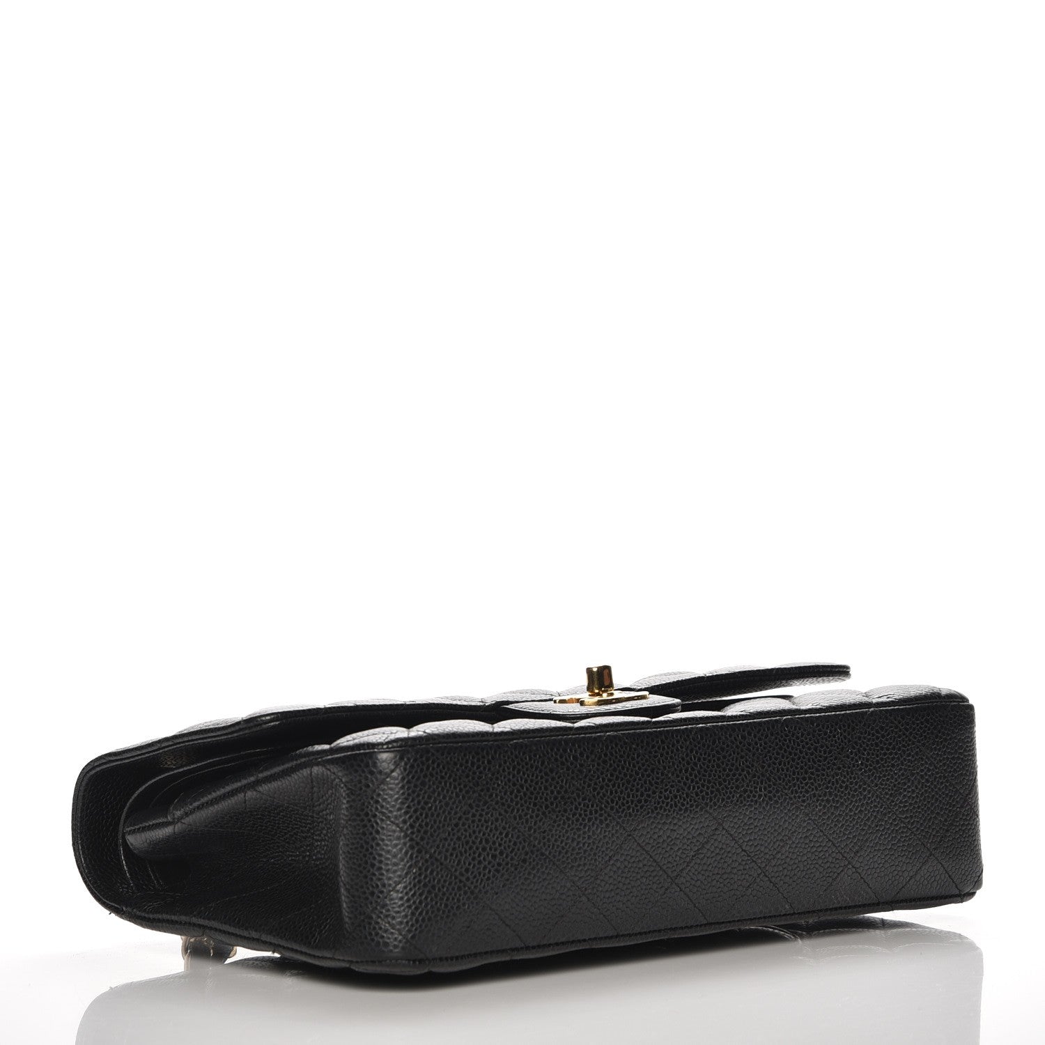 Chanel Caviar Quilted Medium Double Flap Black 4 of 12
