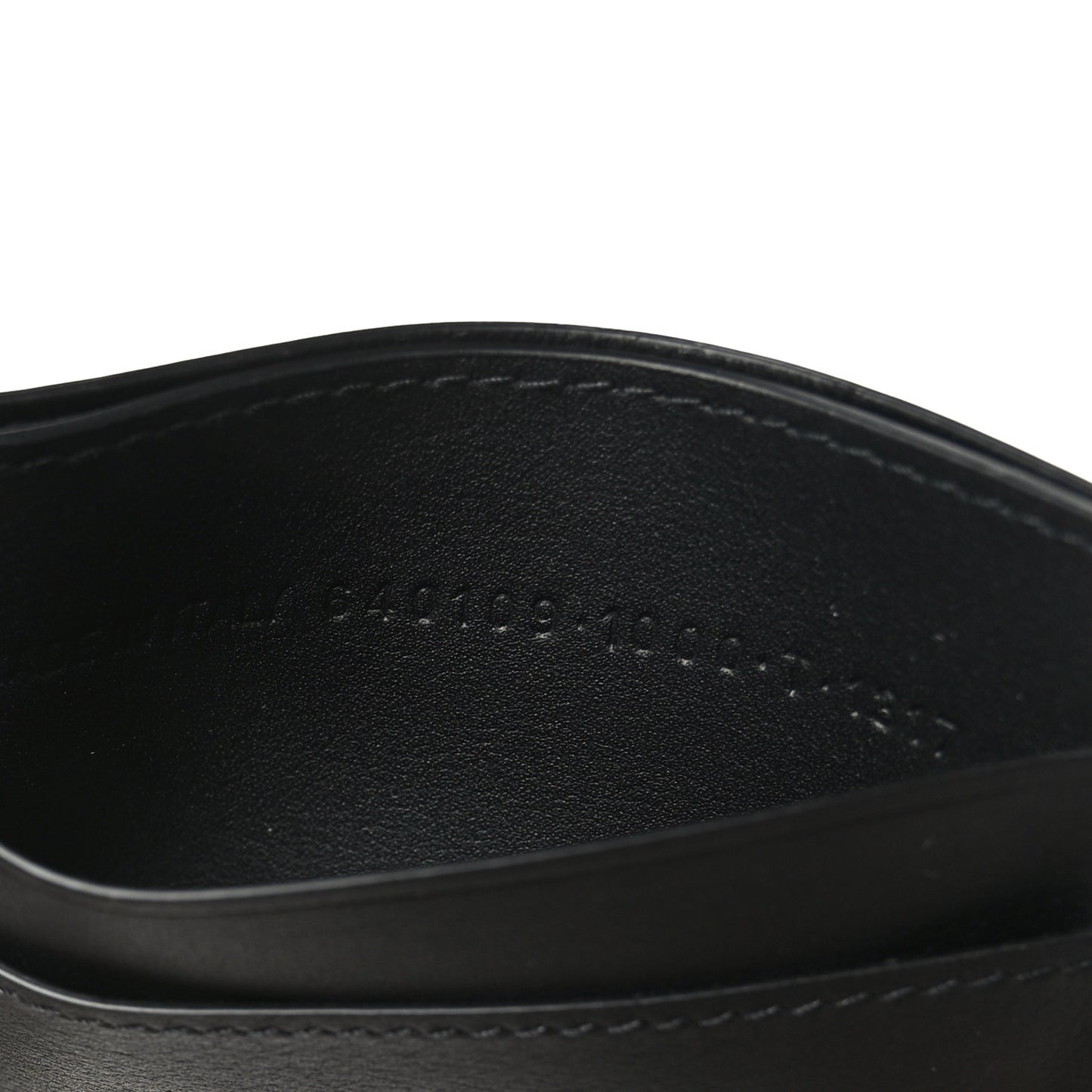 Smooth Calfskin Neo Classic Gold Hardware City Card Case Black