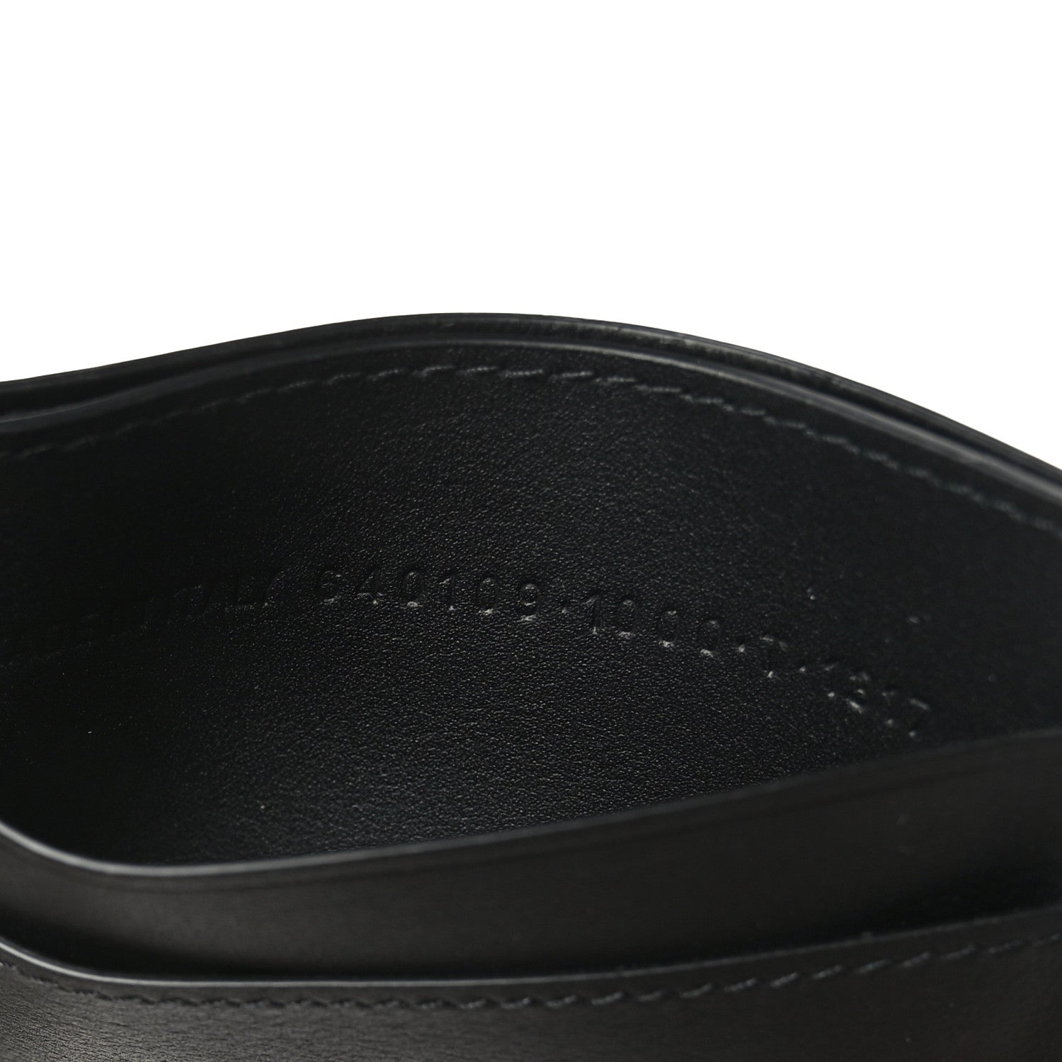 Balenciaga Smooth Calfskin Neo Classic Gold Hardware City Card Case Black 6 of 7