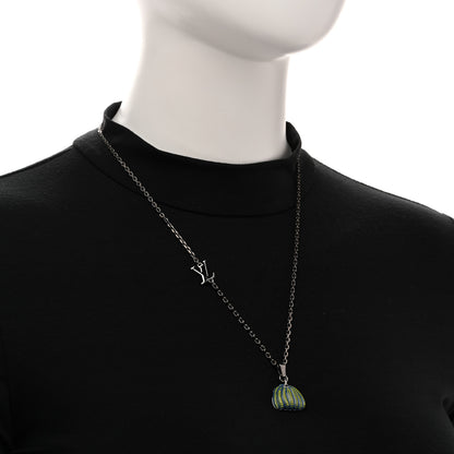 Louis Vuitton X Yayoi Kusama Pumpkin Pendant Necklace 2 of 7