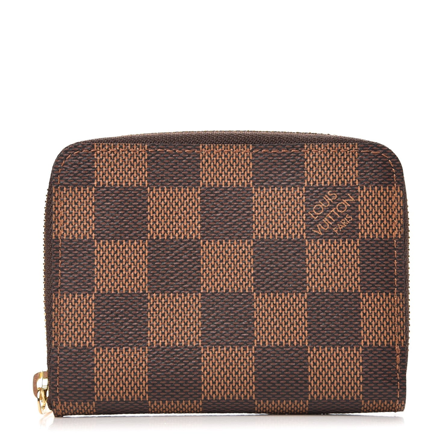 Damier Ebene Zippy Coin Purse