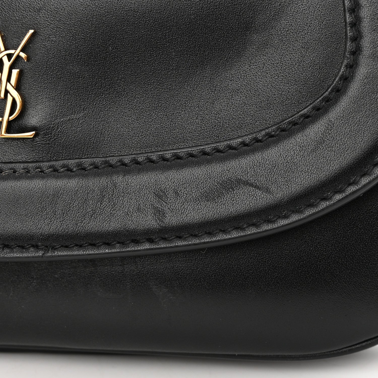 Saint Laurent Smooth Calfskin Small Charlie Shoulder Bag Black 17 of 17