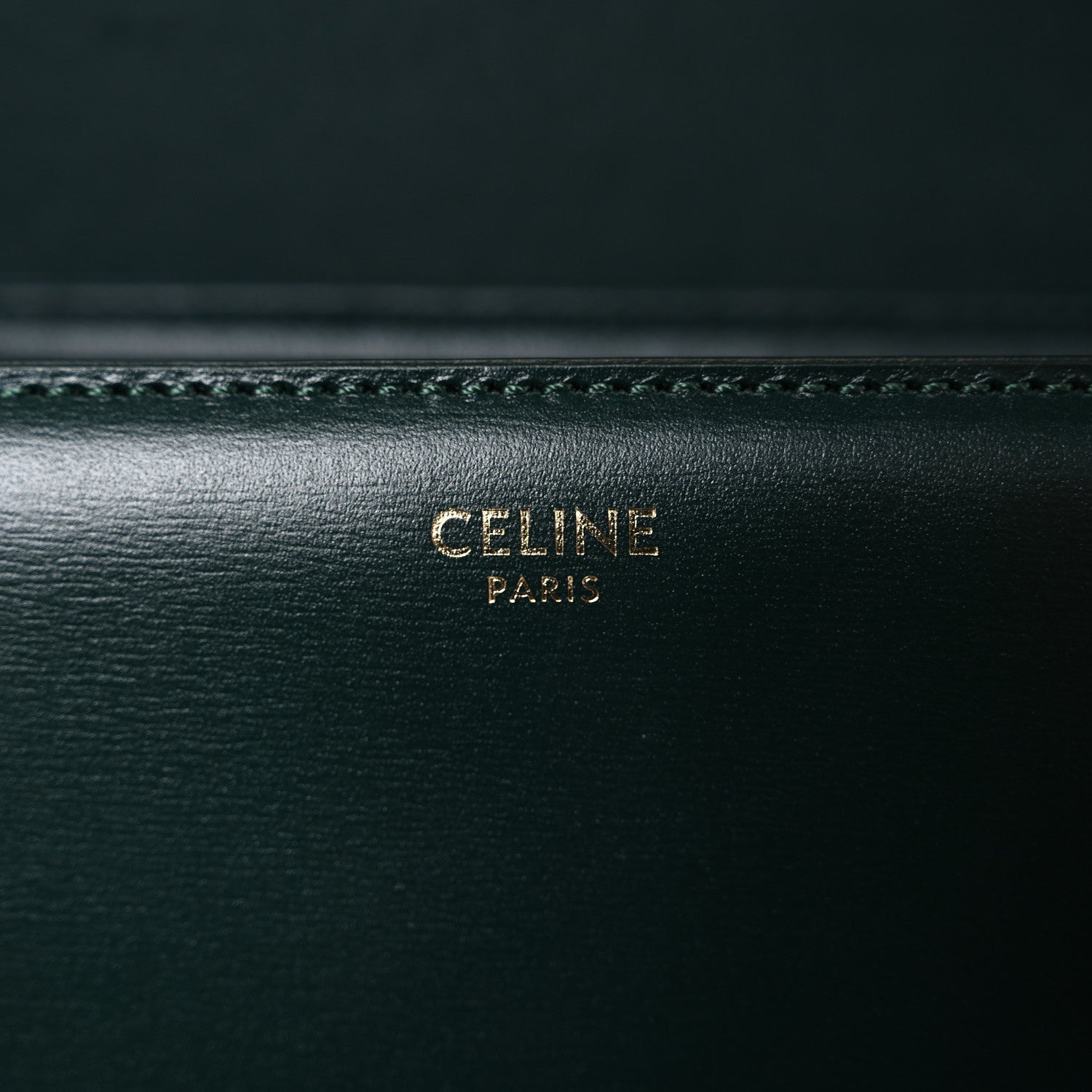 Celine Shiny Calfskin Medium Triomphe Amazone 6 of 12