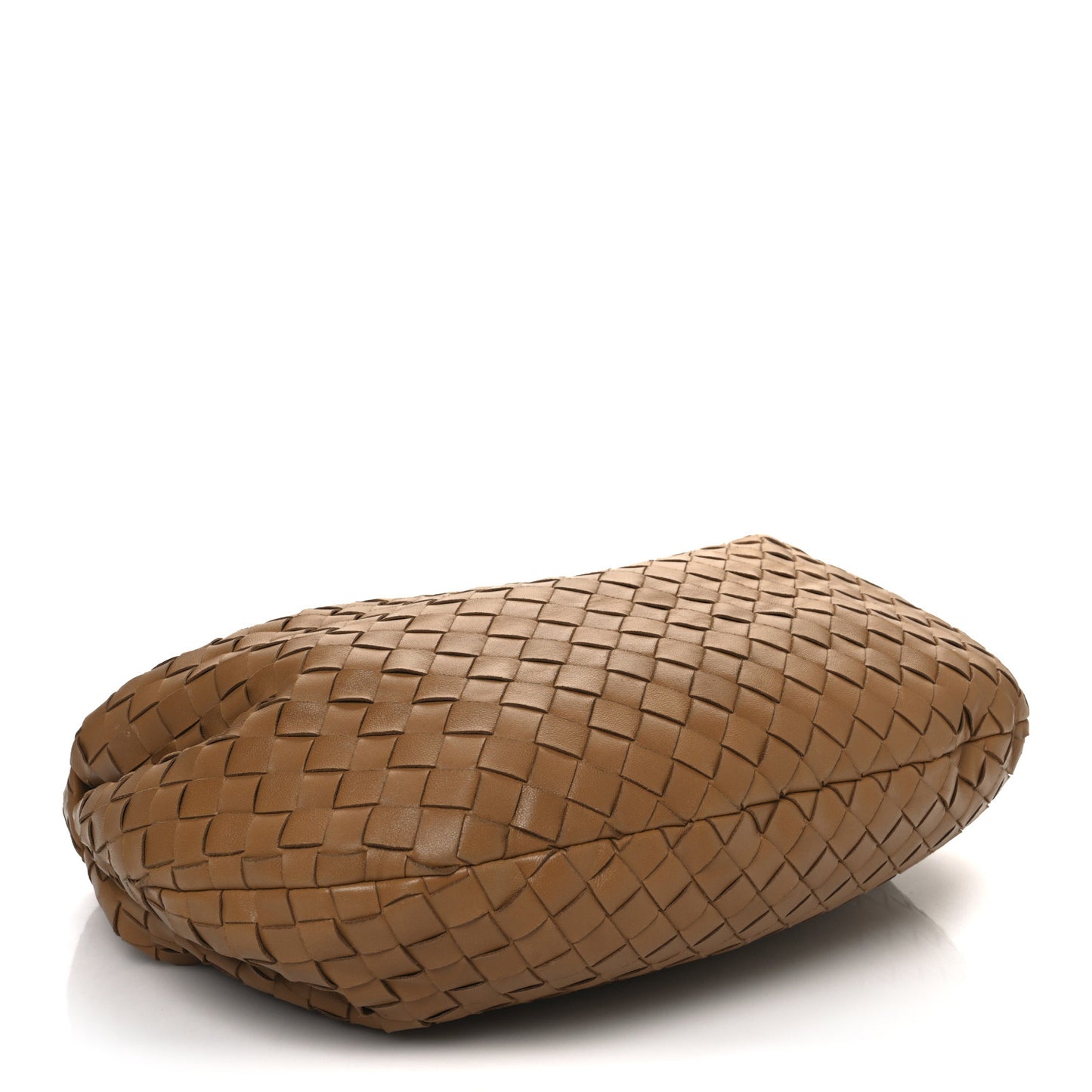 Nappa Intrecciato Medium Jodie Caramel