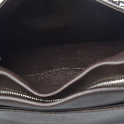 Chanel Caviar Large CC Tuck Tote Dark Brown 15 of 17