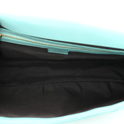 Fendi Nappa FF 1974 Embossed Large Baguette Tiffany 6 of 11