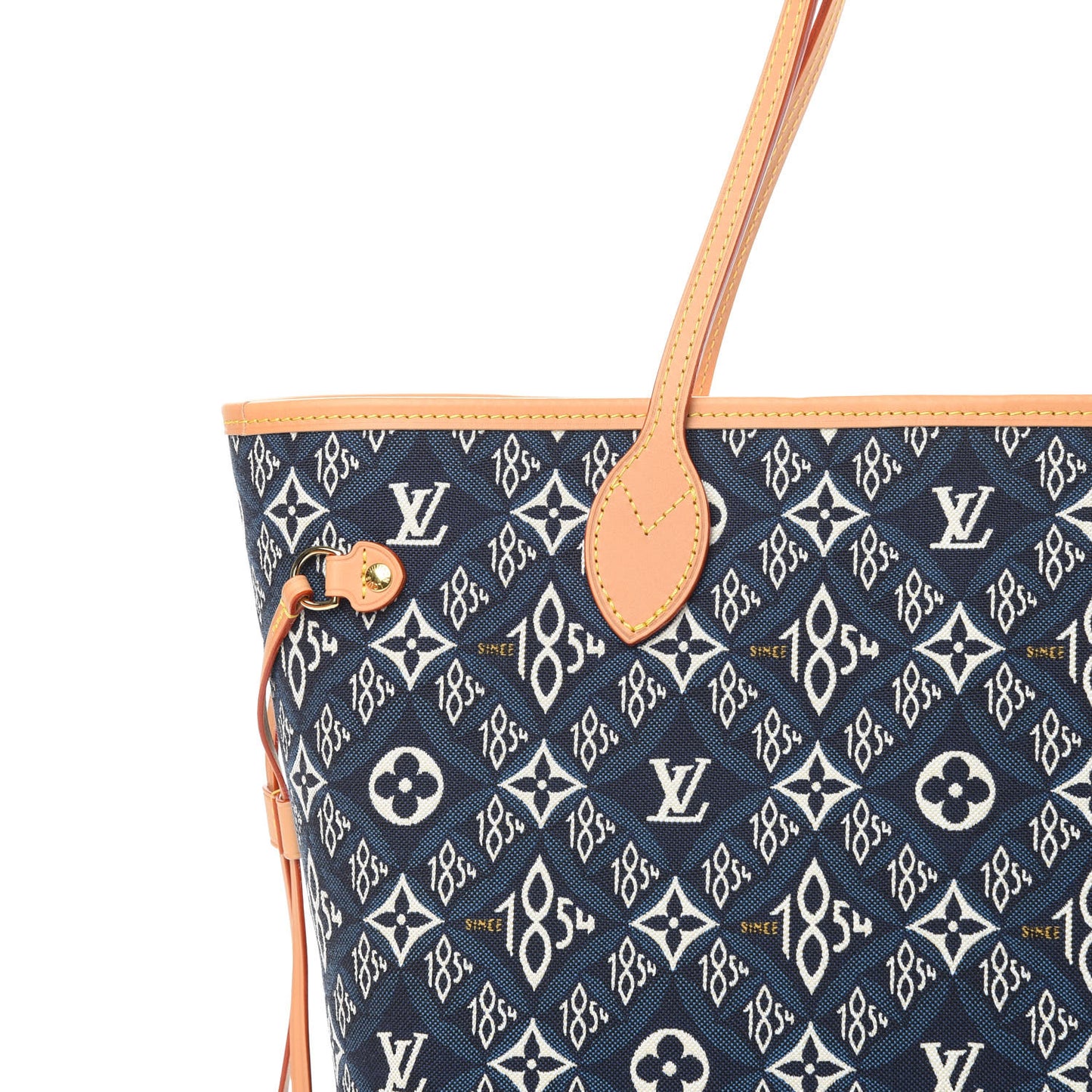 Jacquard Since 1854 Neverfull MM Blue