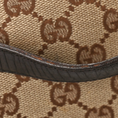 Gucci Monogram Medium Jolicoeur Tote Dark Brown 12 of 14