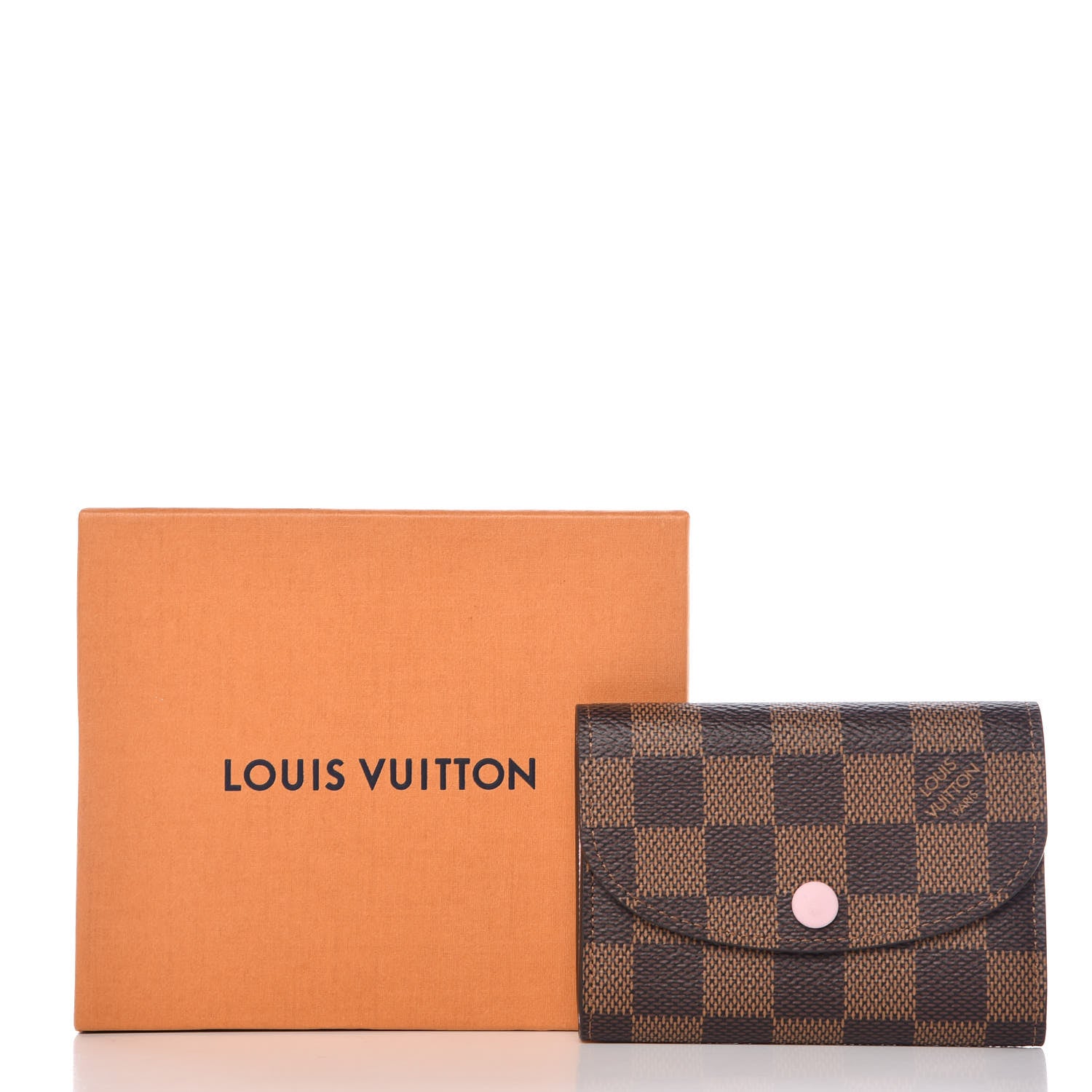 Louis Vuitton Damier Rosalie Coin Purse Rose Ballerine 8 of 8