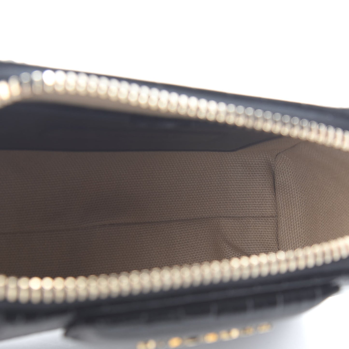 Calfskin Crocodile Embossed Nano Antigona Black