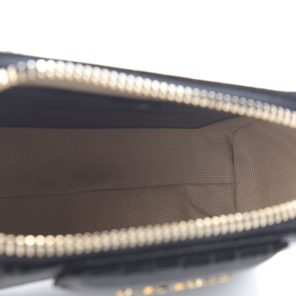 Givenchy Calfskin Crocodile Embossed Nano Antigona Black 4 of 7