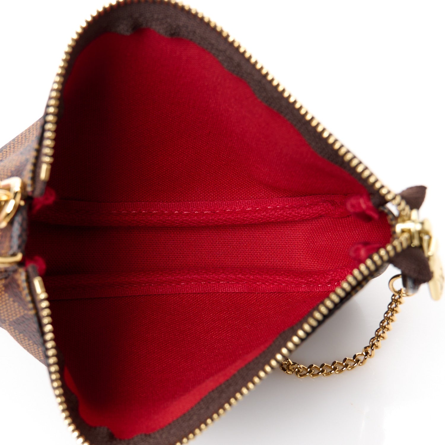 Louis Vuitton Damier Ebene Mini Pochette Accessories 5 of 8
