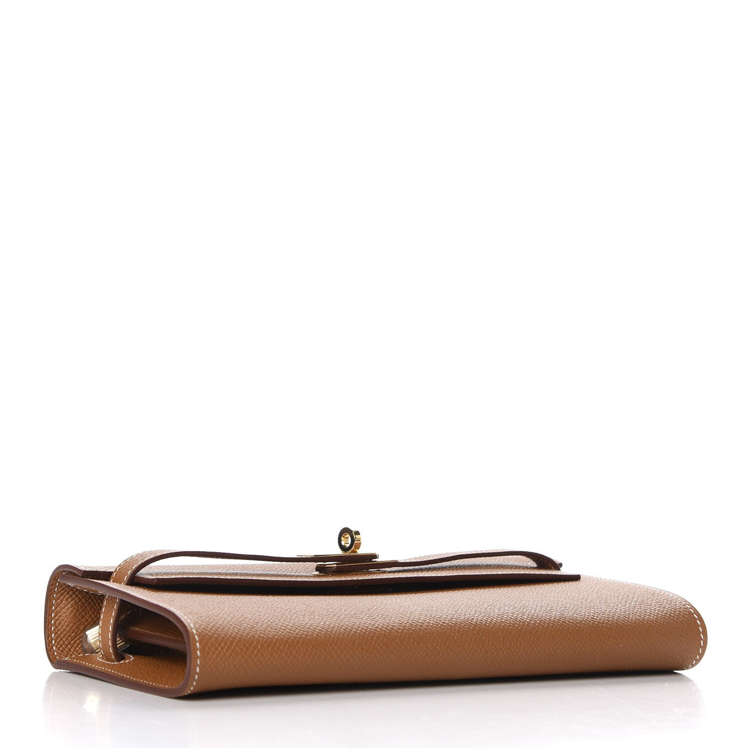 Hermes Epsom Kelly Wallet To Go Gold 5 of 11
