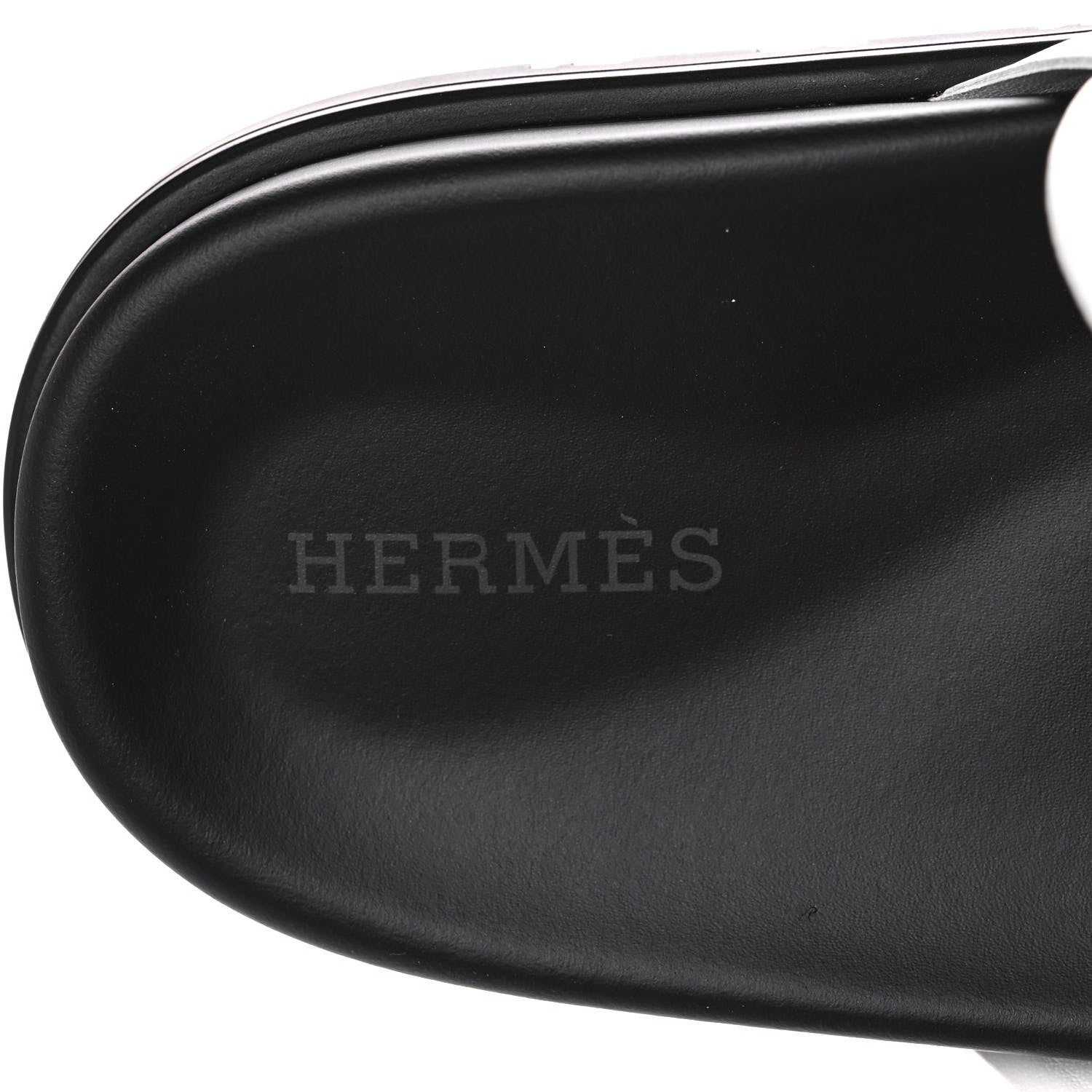 Hermes Nappa Extra Sandals 38.5 White 7 of 9