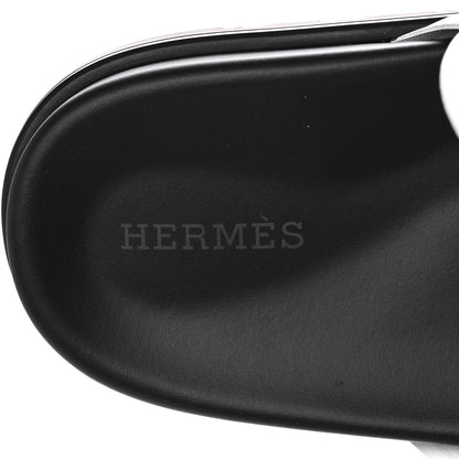 Hermes Nappa Extra Sandals 38.5 White 7 of 9