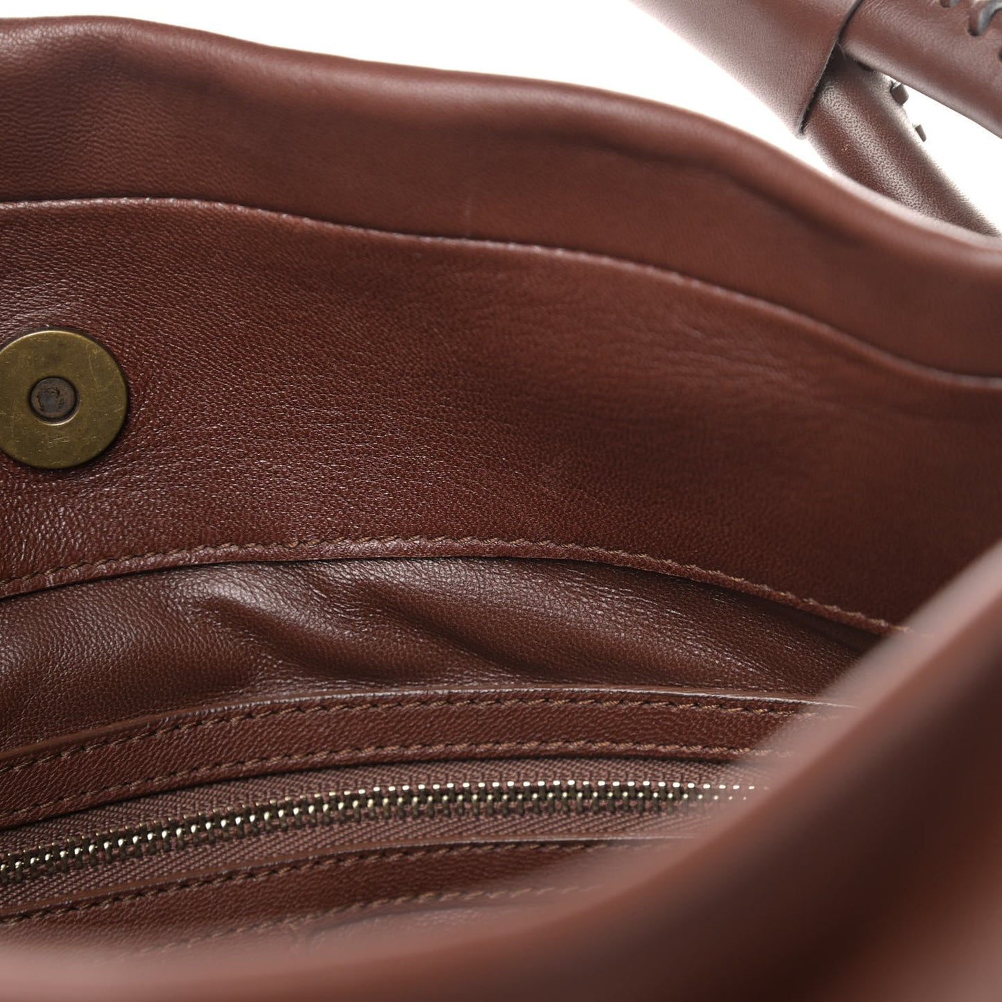 Lambskin Medium Libertine Hobo Brown
