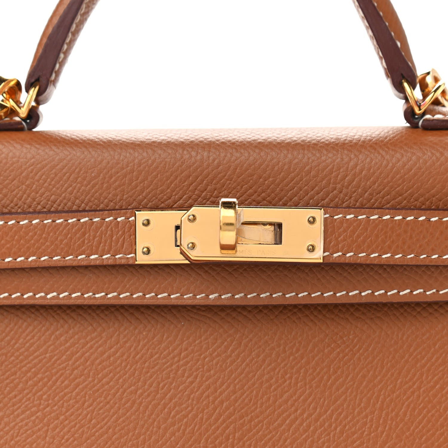Hermes Epsom Mini Kelly Sellier 20 Gold 28 of 33