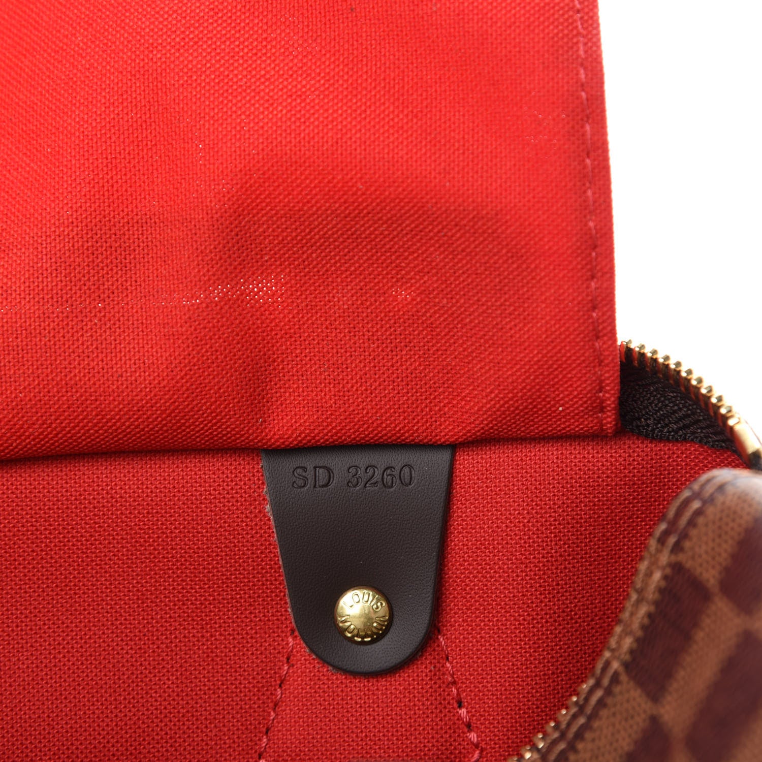 Louis Vuitton Damier Ebene Speedy 25 10 of 12