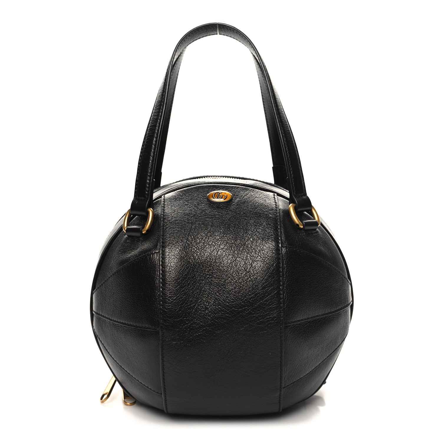 Gucci Piuma Lux Energy Tifosa Basketball Shaped Shoulder Bag Black 1 of 10