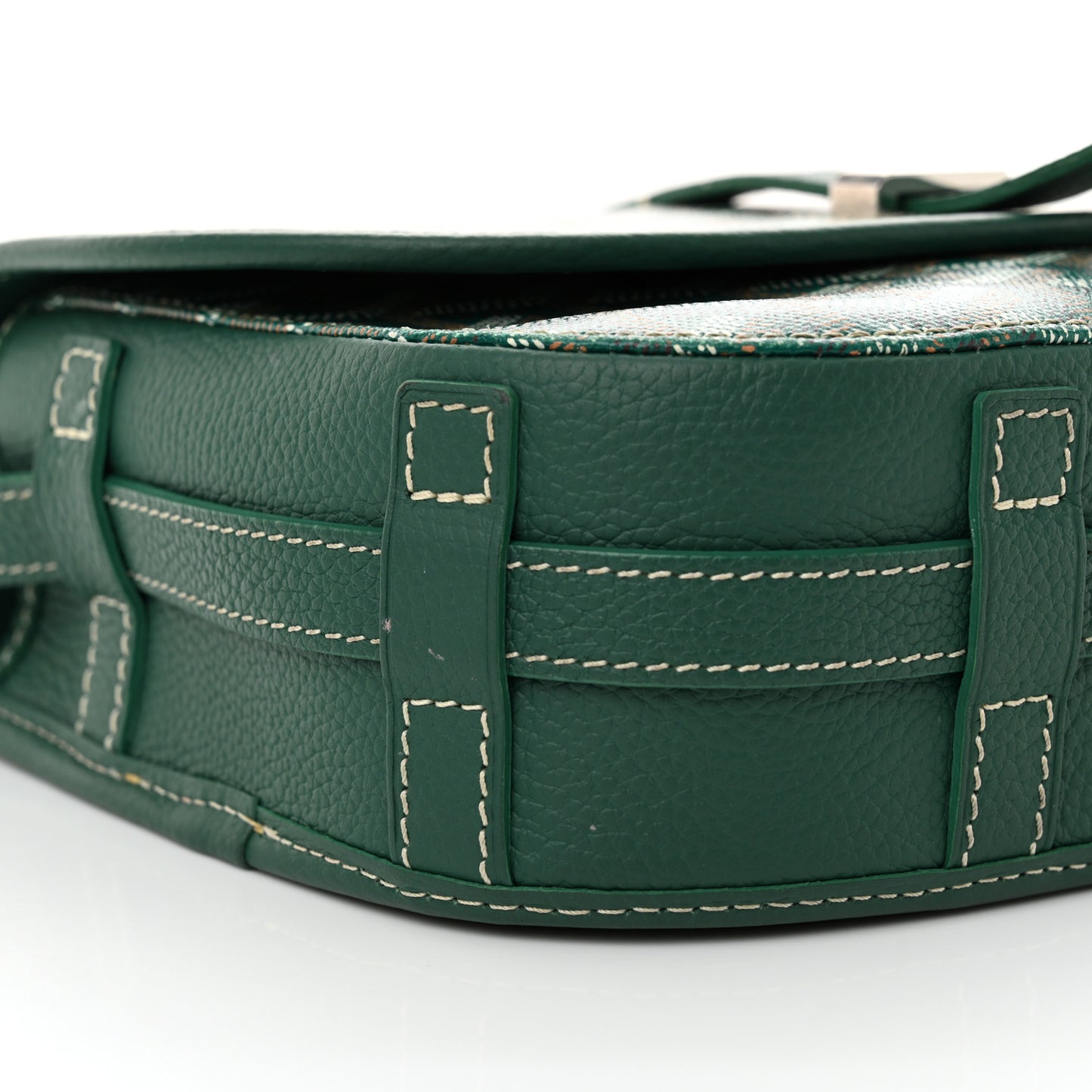 Goyardine Belvedere II PM Messenger Bag Green