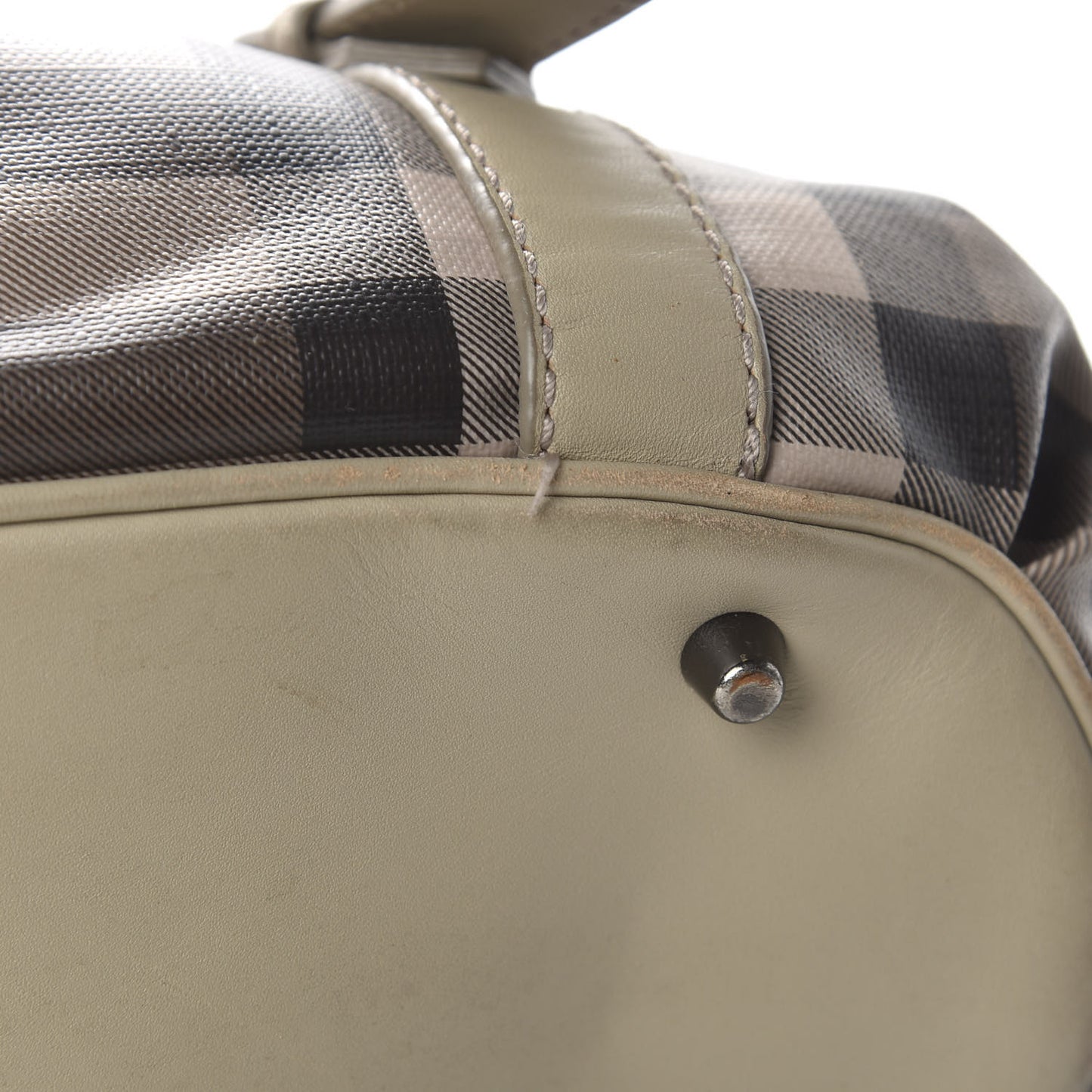 Smoked Check Small Northfield Tote Trench
