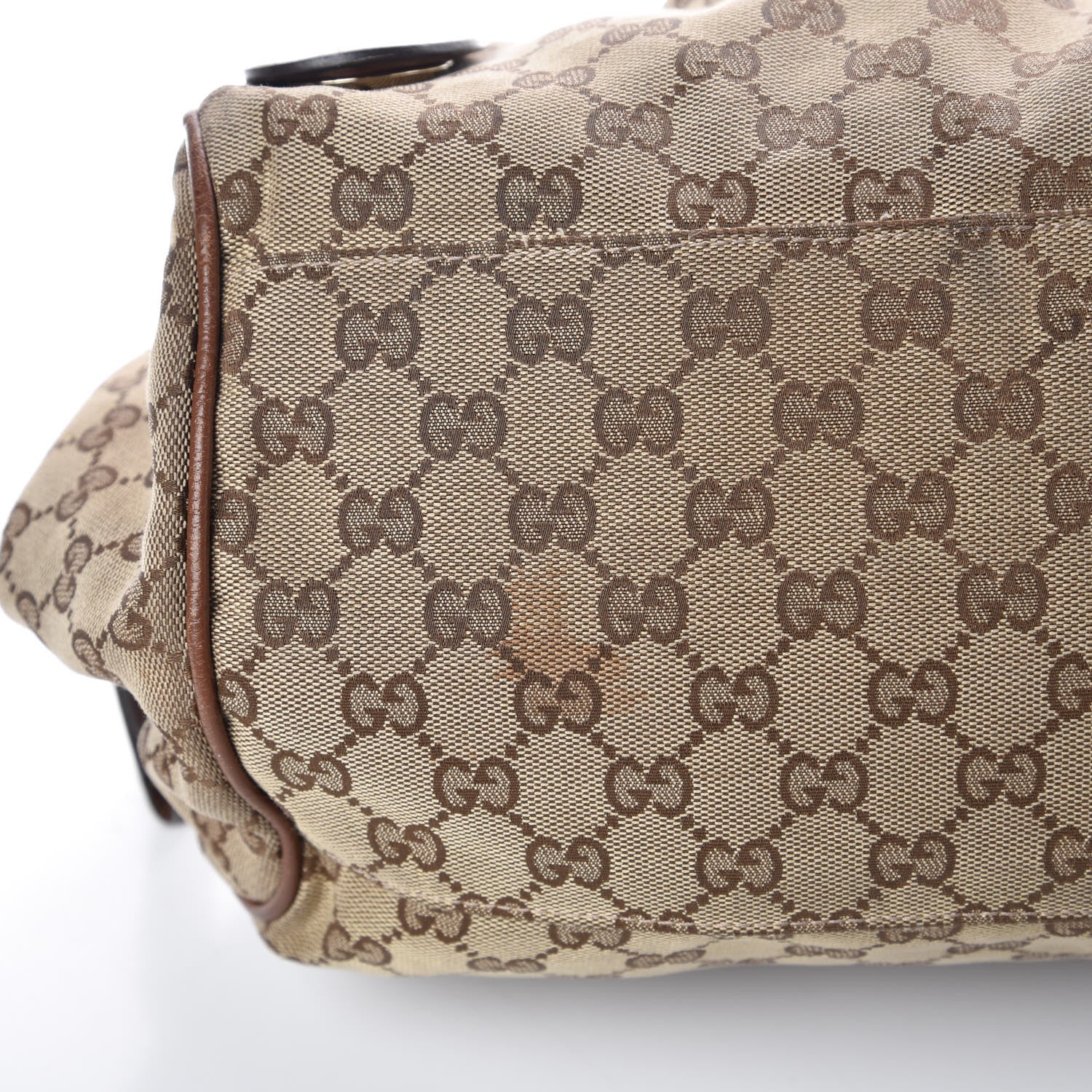 Gucci Monogram Medium Sukey Boston Brown 8 of 9