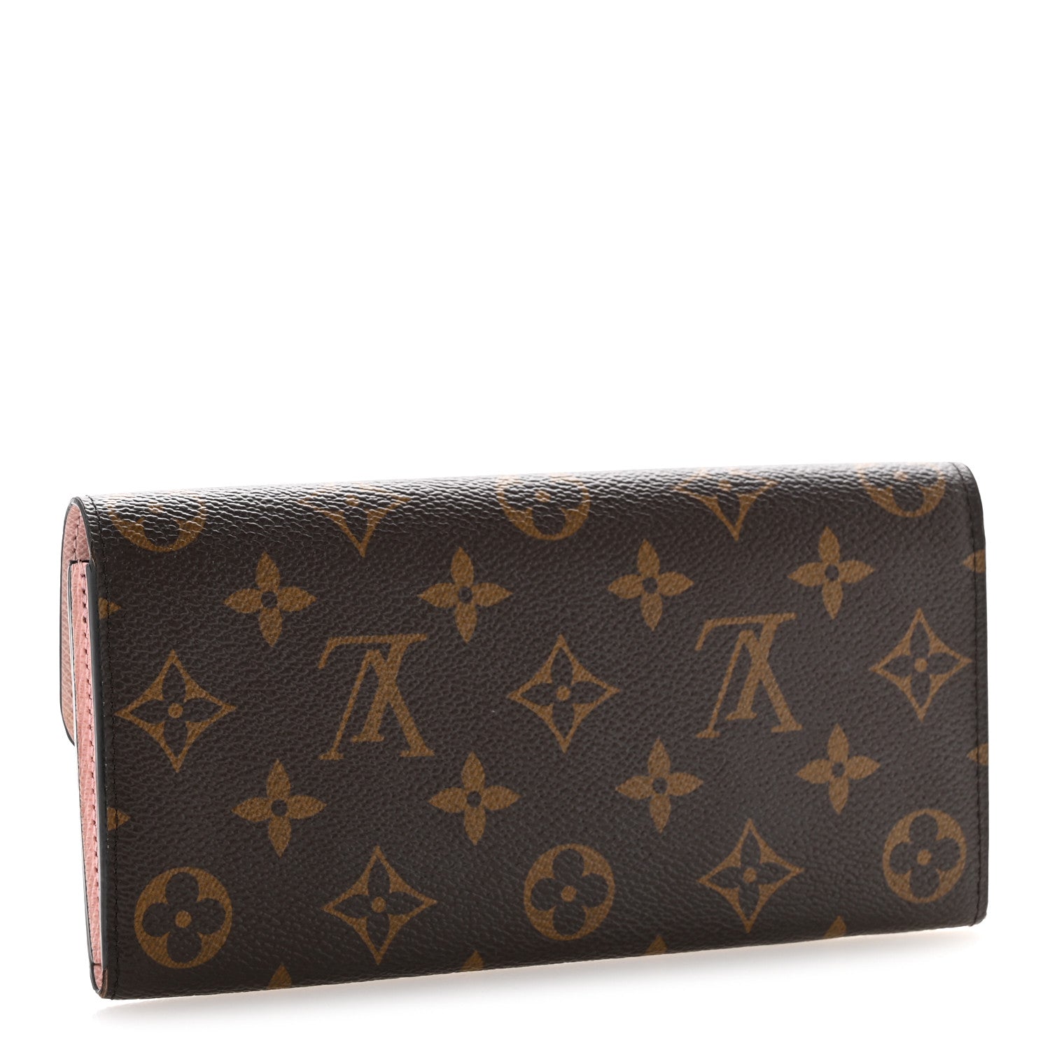 Louis Vuitton Monogram Emilie Wallet Rose Ballerine 3 of 9