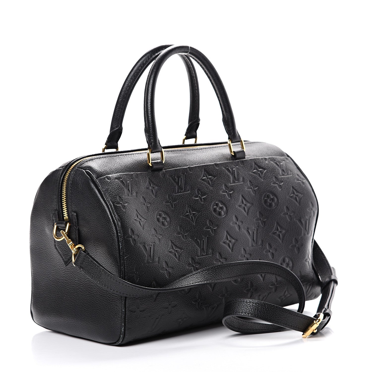 Louis Vuitton Empreinte Speedy Bandouliere 30 NM Black 2 of 14