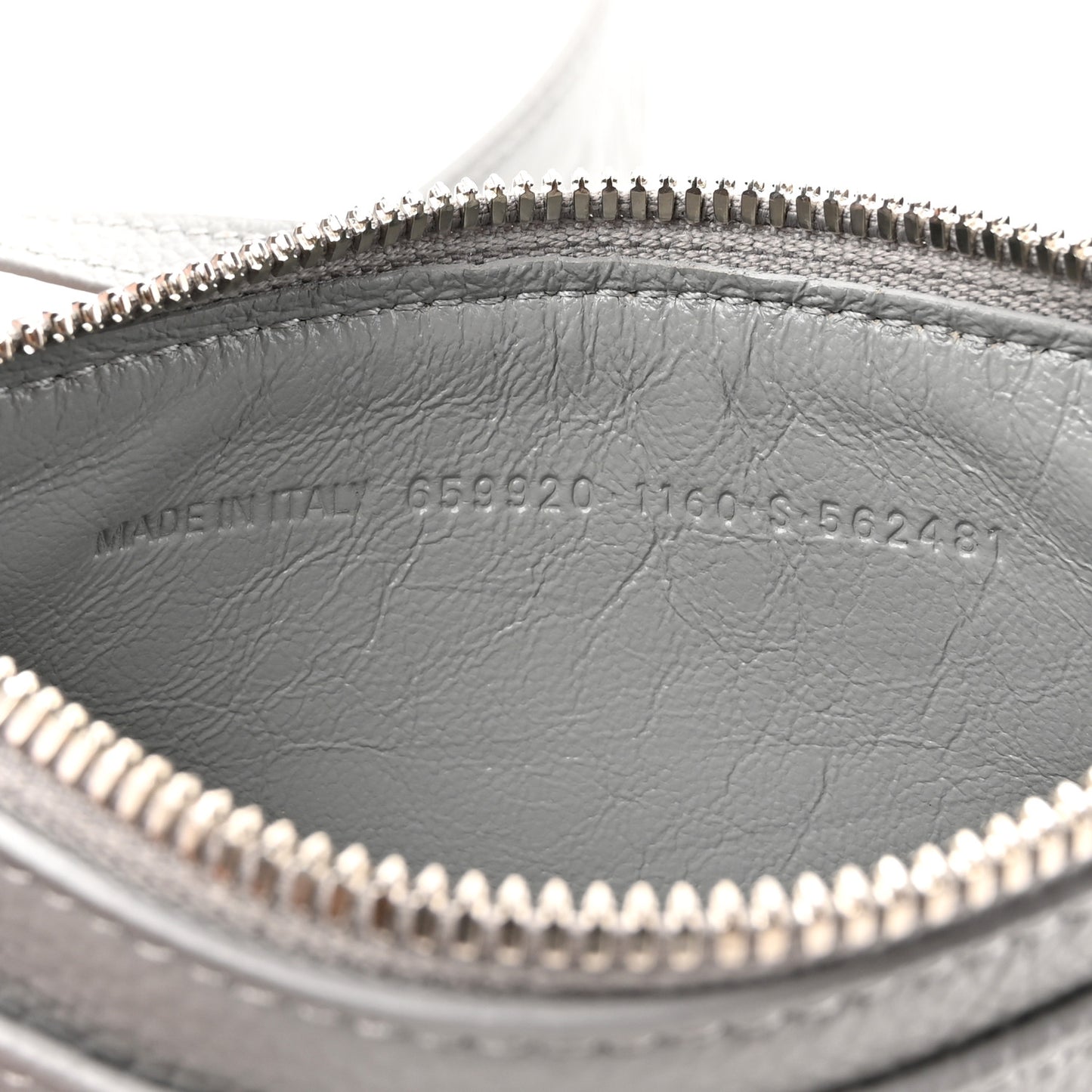 Calfskin Logo Embossed Small Tool 2.0 North-South Tote Balenciaga Grey