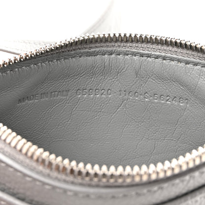 Balenciaga Calfskin Logo Embossed Small Tool 2.0 North-South Tote Balenciaga Grey 9 of 17
