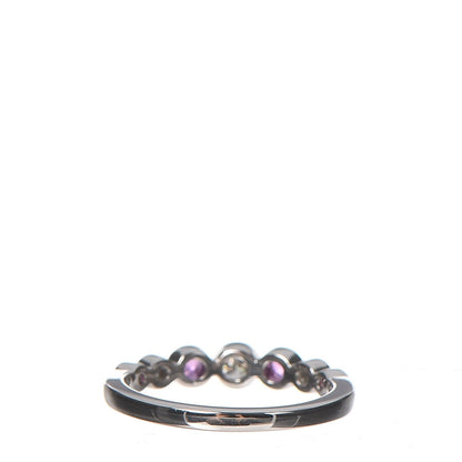 Tiffany Platinum Diamond Pink Sapphire Jazz Ring 52 6 3 of 7